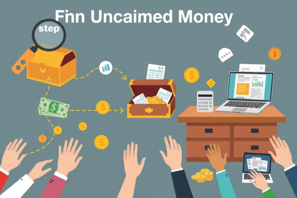 Unclaimed Money Search Steps