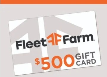 Fleet Farm $500 Gift Card Sweepstakes