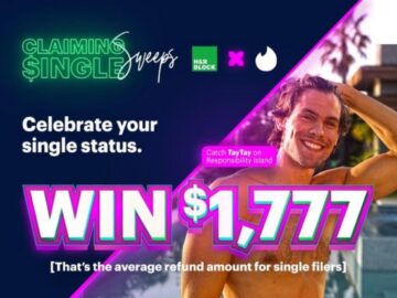 H&R Block Claiming Single Sweepstakes